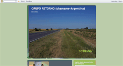 Desktop Screenshot of chamamegruporetorno.blogspot.com