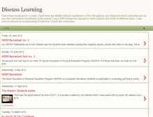 Tablet Screenshot of discusslearning.blogspot.com