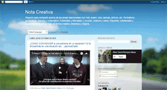 Desktop Screenshot of notacreativa.blogspot.com