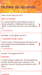 Mobile Screenshot of nubesdelavanda.blogspot.com