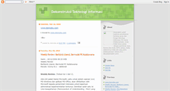 Desktop Screenshot of dekonstruksi.blogspot.com