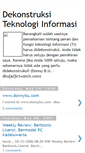 Mobile Screenshot of dekonstruksi.blogspot.com