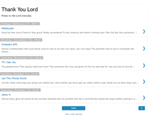 Tablet Screenshot of mypraises.blogspot.com