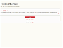 Tablet Screenshot of ezseoservices.blogspot.com
