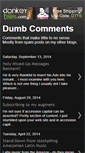Mobile Screenshot of dumbcommentscom.blogspot.com