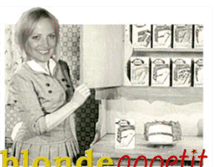 Tablet Screenshot of blondeappetit.blogspot.com