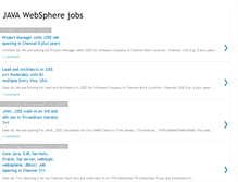 Tablet Screenshot of javawebspherejobs.blogspot.com