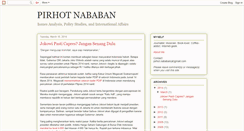 Desktop Screenshot of pirhot-nababan.blogspot.com