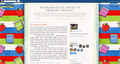 Desktop Screenshot of mathsidea.blogspot.com