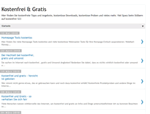 Tablet Screenshot of kostenfrei123.blogspot.com