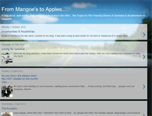 Tablet Screenshot of mangoesnapples.blogspot.com