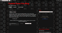 Desktop Screenshot of combatarmsfanblog.blogspot.com