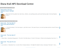 Tablet Screenshot of diana-krall-mp3-download.blogspot.com
