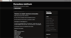 Desktop Screenshot of karaokeslukihum.blogspot.com