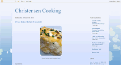 Desktop Screenshot of christensencooking.blogspot.com