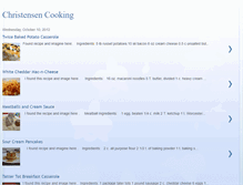 Tablet Screenshot of christensencooking.blogspot.com