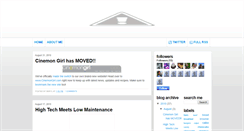 Desktop Screenshot of cinemongirl.blogspot.com