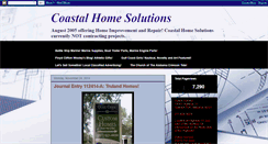 Desktop Screenshot of coastalhomesolutions.blogspot.com