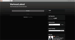 Desktop Screenshot of nsunderaj.blogspot.com