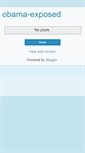 Mobile Screenshot of obama-exposed.blogspot.com