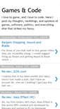 Mobile Screenshot of gamesandcode.blogspot.com