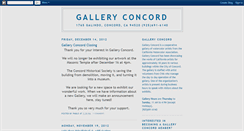 Desktop Screenshot of galleryconcord.blogspot.com