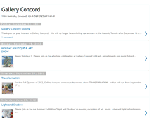 Tablet Screenshot of galleryconcord.blogspot.com
