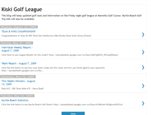 Tablet Screenshot of kiskigolfleague.blogspot.com