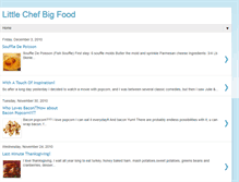 Tablet Screenshot of littlechefbigfood.blogspot.com