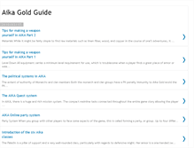 Tablet Screenshot of aikagold.blogspot.com
