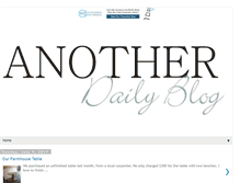Tablet Screenshot of anotherdailyblog.blogspot.com