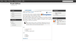 Desktop Screenshot of proffoffice-btemplates.blogspot.com