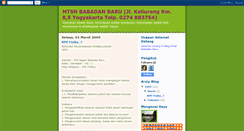 Desktop Screenshot of mtsn-babadan-baru.blogspot.com