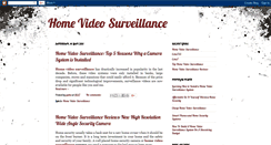 Desktop Screenshot of homevideosurveillancearticles.blogspot.com