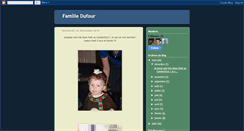Desktop Screenshot of famillemartindufour.blogspot.com