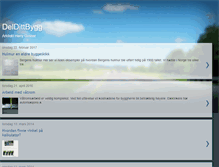 Tablet Screenshot of deldittbygg.blogspot.com