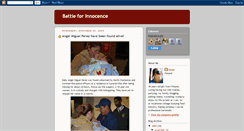 Desktop Screenshot of battle-for-innocence.blogspot.com