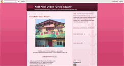 Desktop Screenshot of kostdepok.blogspot.com