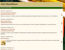 Tablet Screenshot of helihamalainen.blogspot.com