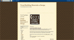 Desktop Screenshot of bulding-materials.blogspot.com