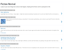 Tablet Screenshot of fictionrevival.blogspot.com
