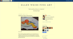 Desktop Screenshot of ellenweissfineart.blogspot.com