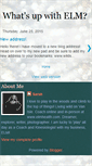 Mobile Screenshot of elmhealth.blogspot.com