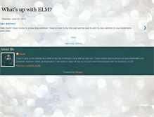 Tablet Screenshot of elmhealth.blogspot.com