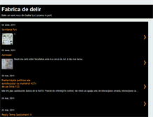 Tablet Screenshot of fabricadedelir.blogspot.com