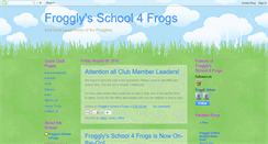 Desktop Screenshot of frogglyschool4frogs.blogspot.com