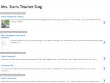 Tablet Screenshot of mrssian4teachers.blogspot.com