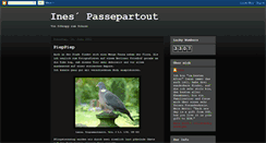 Desktop Screenshot of ines-passepartout.blogspot.com