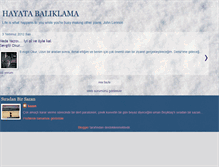 Tablet Screenshot of hayatabaliklama.blogspot.com