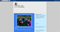 Desktop Screenshot of claphamrunners.blogspot.com